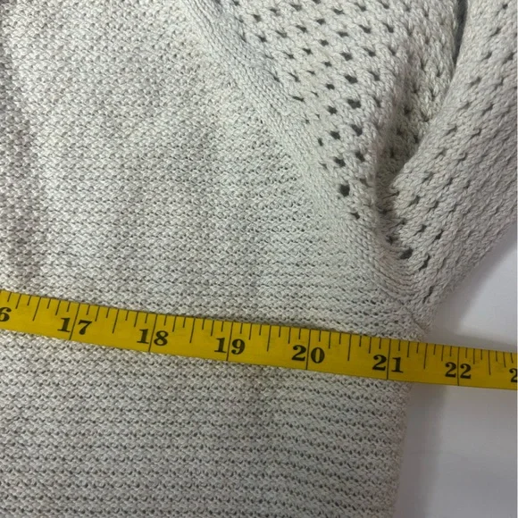 NIC + ZOE COTTON MESH ZIPPED UP CARDIGAN
(Size large) - Picture 11 of 11